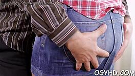 Sweet young 18+ babe rides old penis with pure desire.