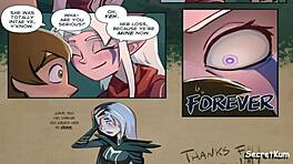 Mannen, denna unga 18+ elfjungfru blev borrad i skogen!