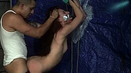 Uhh, bondage ragazza 18+ con grosse tette prende anal hardcore per la prima volta