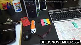 Cavolo, la mora traditrice Msnovember scopa duro il suo capo!