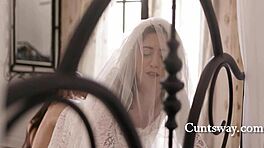 Warte, warum leckst du meine Fotze? Wo ist meine Frau? 😕 Tribbing mit 18+ Teen