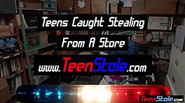 Prendilo, ladra mora stretta 18+, dice l'ufficiale LP durante la punizione