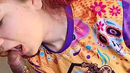 Эй, хочешь глянуть sloppy минет с кончей во рту?