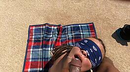 पब्लिक सेक्स 18+ लडकी vs BBC लेक पर