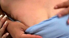 ストッキングの日本美女がきついマンコを激しく突かれる