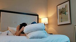 Wanita Alternatif Kecil Deepthroat Kontol Gaya Emo Goth