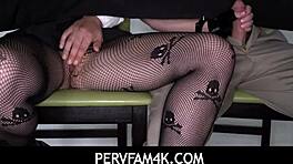 Pervfam4k - Dakota Burns παίρνει Nicky Rebel και Filthy Rich σε διπλή διείσδυση