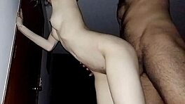 Горячая petite 18+ просит трахать жестко, не может стоять от оргазма