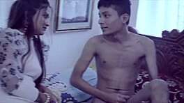 Sexy Indian step sister teaches intimate lesson in family fantasy