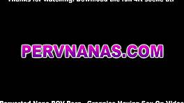 Penelope Woods dan Jenn Cameron santai timbang di kontol besar Rion King