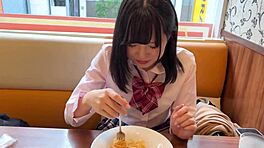 Himari 18, miko job par blowjobs mein amazing