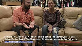 בדיקת הגינקו הראשונה של קלוב אנג'ל סנטנה מצולמת במצלמה נסתרת על ידי רופא טמפה