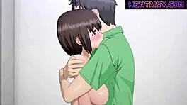 Я нимфоманка, которая трахнула случайного молодого 18+ парня на улице - хентай