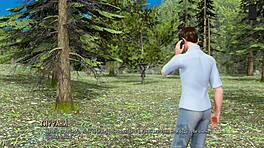 Stor röv hoppar på den unga 18+ killens knä, så fet och sexig