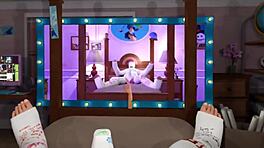 3dgspot - أختنق على زبه الكبير في إباحية 3d جبس