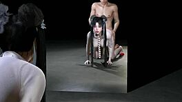 3D สาวมหาลัยหน้าอกใหญ่สลัดกับควยใหญ่