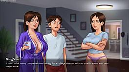 Голяма мацева, покажи ми тези огромни цици пак!