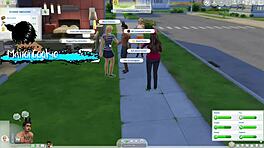 لعبة سيمس 4 مع تعديل شرير مع جارتي الساخنة