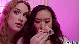 에리카 체리와 에바 맥심, 작은 아시아 여자 박다