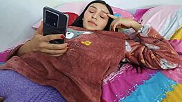 Rosibel Seduces Stepfather, Ditches Condom for Deep Pussy Finish