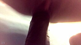 Genç kız üvey kardeşim ve üvey babamla aynı anda iki sikten orgazm oluyor, taşak yalayıp anal