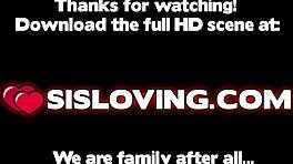 Η τριχωτή πούτσα της April Aniston τρυπάει τόσο βαθιά. Ο διεστραμμένος θετός αδερφός την χτυπάει σκληρά χωρίς έλεος.