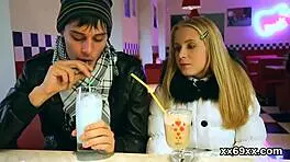 A young girl who finds herself naked in a three man sex with a cute doctor and a patient