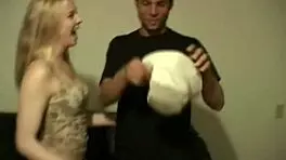 Raw dogging a wet bare=nerved coed in closeup missionary stroke