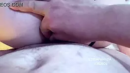 lucky guy fucks boss's stepdaughter with creampie in doggystyle