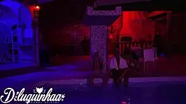 Ely Barbie hot workout scene and deepthroating and worship the cock