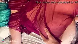 Beginner gentlemen see their skinny wife’s constricted vagina in homemade movie