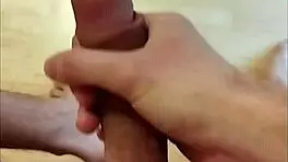 Masturbation Session with Intense Solo Cock Play