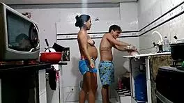 Homemade Fun With Young Girl