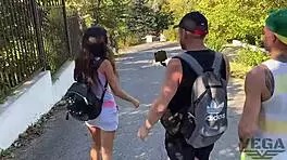 Four hot guys fucked me hard.