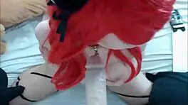 I see this hot teen girl doin deepthroat so good