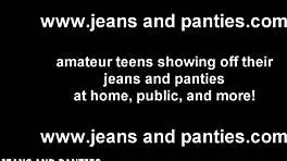 These Skinny Jeans Look So Good On My Tight 18Yo Ass