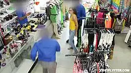 Shoplyfters Teens Bend Over For Intense Doggystyle Fucking In The Store
