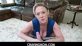 Stepson Enjoys Tit Fuck By Perverted Stepmom Dee Williams