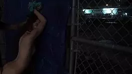 rough handjob compilation turns into outdoor public fuck with anya