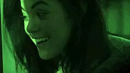 Teen stepsister has first encounter with stepbrother