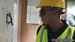 Petite teen 18+ gets a sticky facial after outdoor hardcore action