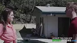 Beautiful redhead teen 18+ in rough hardcore