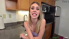 Anya Olsen Tricks Stepbro Passionately