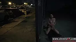 Bit Gag Bondage for Cute Glasses Teen