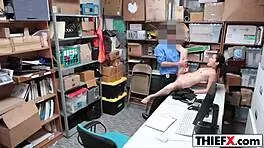 18-year-old amateur gets pounded in this online porn video