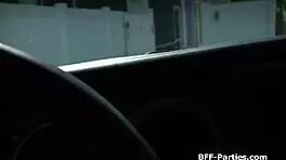 After Party Fourway with Slutty Girlfriends in Bikini POV Sex Tape