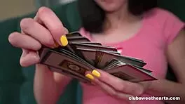 Real Couple Tarot Reading Turns into Blowjob Session