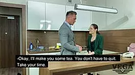 Caught stepsister masturbating, then fucked