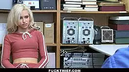 Teen Thief Fucked Hard In Her Hole As Punishment