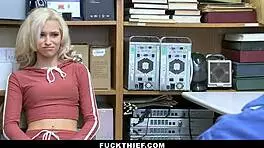 Teen Thief Fucked Hard In Her Hole As Punishment